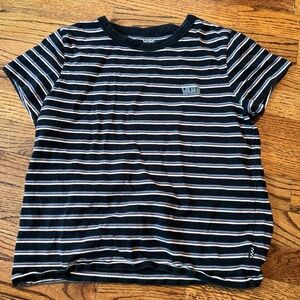 Large Kids Stripped Vans T-shirt